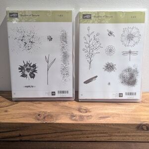 Stampin’ Up! Touches of Texture Stamp Set – Complete 2-Case Set